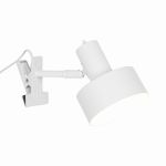 Nordlux Table Lamp Matis Clamp Metal White | Suitable for 1x E27