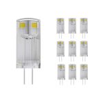 Multipack 10x Noxion Bolt LED Capsule G4 0.9W 100lm - 827 Extra Warm White | Replaces 10W