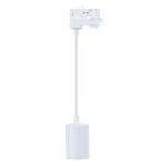 Noxion Tracklight Pendant 3-Phase Ecowhite Aluminium White | Suitable for 1x GU10