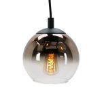 Eglo Pendant Ariscani 1 Steel Black | Suitable for 3x E27