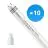 Multipack 10x Philips LED Tube T8 CorePro (UN) High Output 18W 2000lm - 840 Cool White | 120cm - Replaces 36W