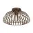 Eglo Ceiling Light Espinal Steel Bronze | IP20 - Suitable for 1x E27 