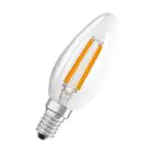 Osram LED Classic E14 Candle Filament Clear 1.2W 255lm - 840 Cool White | Replaces 25W