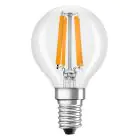 Ledvance Classic LED E14 Pear Filament Clear 4.2W 470lm - 927 Extra Warm White | Best Colour Rendering - Dimmable - Replaces 40W