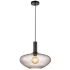 Nordlux Alton Pendant Glass Black | Suitable for E27