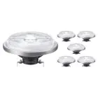 Multipack 6x Philips MASTER LED Spot G53 AR111 10.8W 600lm 24D - 927 Extra Warm White | Best Colour Rendering - Dimmable - Replaces 50W