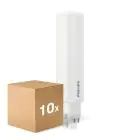 Multipack 10x Philips CorePro PL-C LED 6.5W 700lm - 830 Warm White | 4-Pin - Replaces 18W